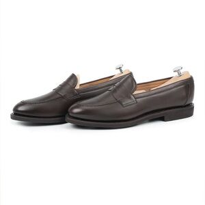 Meermin Silkcalf Loafers - Dark Brown (UK Size Men’s 7)